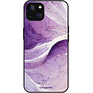 iSaprio Lesklé pouzdro Purple Paint 10 - iPhone 13 - Phone Cover