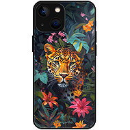 iSaprio Glossy Flower Jaguar Case - iPhone 13 mini - Phone Cover