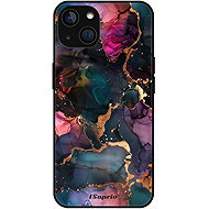 iSaprio Glossy Dark Marble Case 10 - iPhone 14 - Phone Cover
