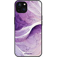 iSaprio Lesklé pouzdro Purple Paint 10 - iPhone 14 - Phone Cover