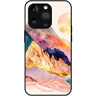 iSaprio Lesklé pouzdro Abstract Mountains - iPhone 14 Pro - Phone Cover