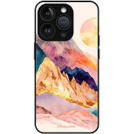 iSaprio Lesklé pouzdro Abstract Mountains - iPhone 15 Pro - Phone Cover