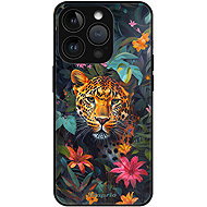 iSaprio Lesklé pouzdro Flower Jaguar - iPhone 15 Pro - Phone Cover
