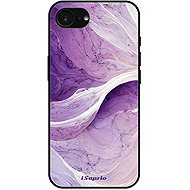 iSaprio Lesklé pouzdro Purple Paint 10 - iPhone 16e - Phone Cover