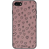 iSaprio Glossy Case Heart Dark - iPhone 7/8/SE 2020/SE 2022 - Phone Cover