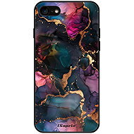 iSaprio Glossy Dark Marble Case 10 - iPhone 7/8/SE 2020/SE 2022 - Phone Cover