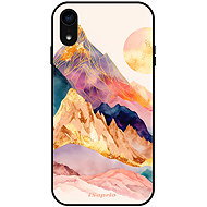 iSaprio Glossy Abstract Mountains Case - iPhone XR - Phone Cover