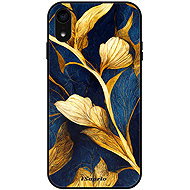 iSaprio Glossy Gold Leaves Case - iPhone XR - Phone Cover
