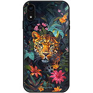 iSaprio Glossy Flower Jaguar Case - iPhone XR - Phone Cover