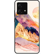 iSaprio Glossy Case Abstract Mountains - Motorola Moto G84 - Phone Cover