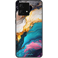 iSaprio Lesklé pouzdro Color Marble 21 - Motorola Moto G84 - Phone Cover
