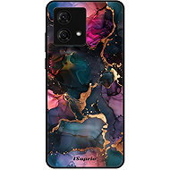 iSaprio Lesklé pouzdro Dark Marble 10 - Motorola Moto G84 - Phone Cover