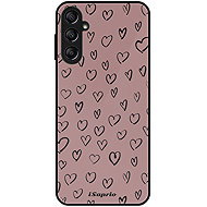 iSaprio Glossy case Heart Dark - Samsung Galaxy A14 / A14 5G - Phone Cover