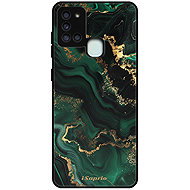 iSaprio Glossy Emerald case - Samsung Galaxy A21s - Phone Cover