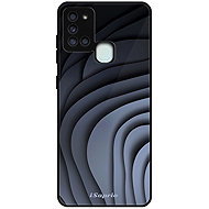 iSaprio Glossy case Dark Waves 10 - Samsung Galaxy A21s - Phone Cover