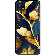 iSaprio Glossy case Gold Leaves - Samsung Galaxy A22 5G - Phone Cover
