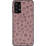 iSaprio Glossy case Heart Dark - Samsung Galaxy A32 5G - Phone Cover