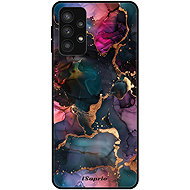 iSaprio Glossy case Dark Marble 10 - Samsung Galaxy A32 5G - Phone Cover