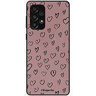 iSaprio Glossy case Heart Dark - Samsung Galaxy A33 5G - Phone Cover