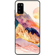 iSaprio Glossy Case Abstract Mountains - Samsung Galaxy A41 - Phone Cover