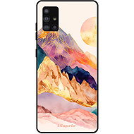 iSaprio Glossy Case Abstract Mountains - Samsung Galaxy A51 - Phone Cover