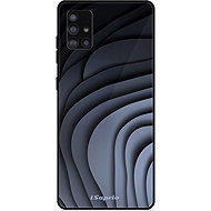 iSaprio Glossy case Dark Waves 10 - Samsung Galaxy A51 - Phone Cover