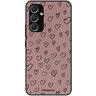 iSaprio Glossy case Heart Dark - Samsung Galaxy A54 5G - Phone Cover