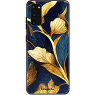 iSaprio Glossy case Gold Leaves - Samsung Galaxy S20 - Phone Cover