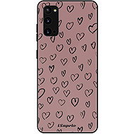 iSaprio Glossy case Heart Dark - Samsung Galaxy S20 - Phone Cover