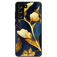 iSaprio Lesklé pouzdro Gold Leaves - Samsung Galaxy S21 FE 5G - Phone Cover