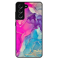 iSaprio Lesklé pouzdro Purple Ink - Samsung Galaxy S21 FE 5G - Phone Cover