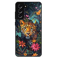 iSaprio Glossy case Flower Jaguar - Samsung Galaxy S21 FE 5G - Phone Cover