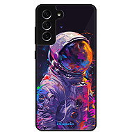 iSaprio Lesklé pouzdro Neon Astronaut - Samsung Galaxy S21 FE 5G - Phone Cover