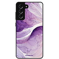 iSaprio Glossy Case Purple Paint 10 - Samsung Galaxy S21 FE 5G - Phone Cover