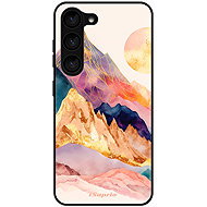 iSaprio Glossy Case Abstract Mountains - Samsung Galaxy S23 5G - Phone Cover