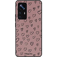 iSaprio Glossy case Heart Dark - Xiaomi 12T / 12T Pro - Phone Cover