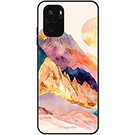 iSaprio Lesklé pouzdro Abstract Mountains - Xiaomi Redmi Note 10 / Note 10S - Phone Cover