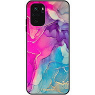 iSaprio Glossy Purple Ink Case - Xiaomi Redmi Note 10 / Note 10S - Phone Cover