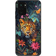 iSaprio Glossy case Flower Jaguar - Xiaomi Redmi Note 10 / Note 10S - Phone Cover
