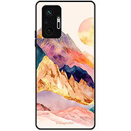 iSaprio Lesklé pouzdro Abstract Mountains - Xiaomi Redmi Note 10 Pro - Phone Cover