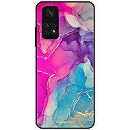 iSaprio Glossy Purple Ink Case - Xiaomi Redmi Note 11 / Note 11S - Phone Cover