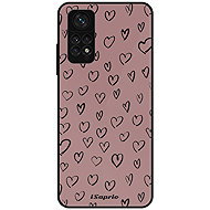 iSaprio Glossy case Heart Dark - Xiaomi Redmi Note 11 / Note 11S - Phone Cover