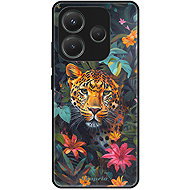 iSaprio Glossy case Flower Jaguar - Xiaomi Redmi Note 14 5G - Phone Cover