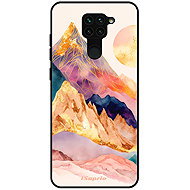 iSaprio Lesklé pouzdro Abstract Mountains - Xiaomi Redmi Note 9 - Phone Cover