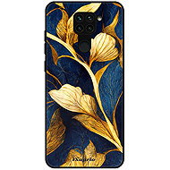 iSaprio Glossy case Gold Leaves - Xiaomi Redmi Note 9 - Phone Cover