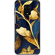 iSaprio Lesklé pouzdro Gold Leaves - Xiaomi Redmi Note 9 Pro / Note 9S - Phone Cover