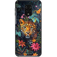 iSaprio Lesklé pouzdro Flower Jaguar - Xiaomi Redmi Note 9 Pro / Note 9S - Phone Cover