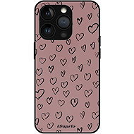 iSaprio MagSafe Case Heart Dark - iPhone 14 Pro - Phone Cover