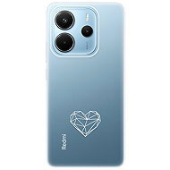 iSaprio Digital Love Clear Cover for Xiaomi Redmi Note 14 - Phone Cover
