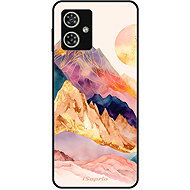 iSaprio Glossy Cover Abstract Mountains Motorola Moto G54 5G / G54 5G Power Edition - Phone Cover